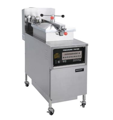 China Compute Panel Electric 4HD 13,5KW Broast Frying Machine Kip onder druk frituur Te koop