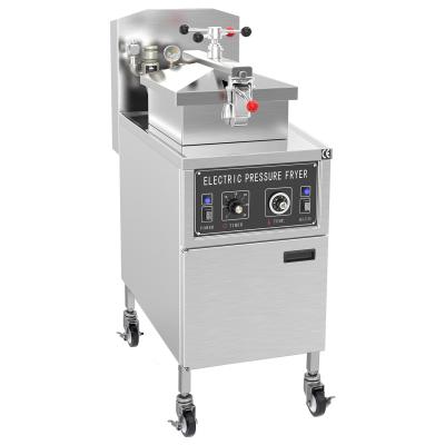 China Electric Mechanical Panel 25L Without Oil Filtration Chicken Pressure Fryer for sale