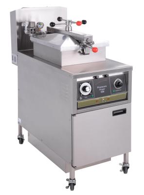 China PFE-500 Electric 4HD Commercial Mechanical Panel Chicken Pressure Fryer With Auto Filtration for sale