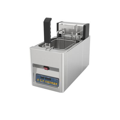 China 8L Table Top Style Auto Lift 3KW Electric Digital Open Deep Fryer for sale