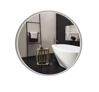 China Hot Sale 2-Faced Chinese Factory Decoration Hotel Wall Mounted Bathroom Round Mirror for sale