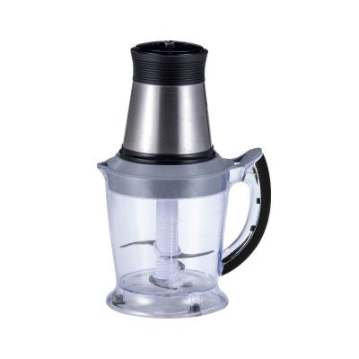 China High Efficiency Food Processor Chopper Two Speeds 1.8l Electric Glass Bowl 3 in 1 Blender Chopper For Babyfood Vegetables Onion Garlic for sale