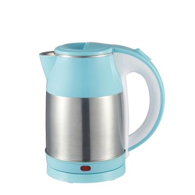 China Factory New 1.7L Large Capacity 360 Degree Base Electric Kettle Wholesale Cheap Stainless Steel Rotation Travel for sale