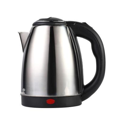 China 360 Degree Home Appliance Water Kettle 2l Heating Element 1500w Electric Travel Stainless Steel Bottom Rotation Electric Kettle for sale