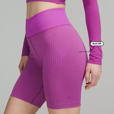 China New Arrival Breathable Women Workout Shorts High Waisted Yoga Shorts Womens Yoga Pants Gym Yoga Abbreviations for sale