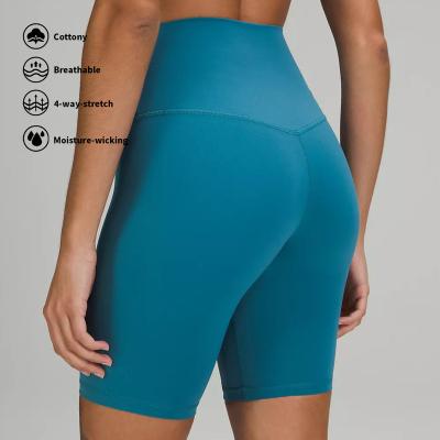 China New Arrival Breathable Women Workout Shorts High Waisted Yoga Shorts Womens Yoga Pants Gym Yoga Abbreviations for sale