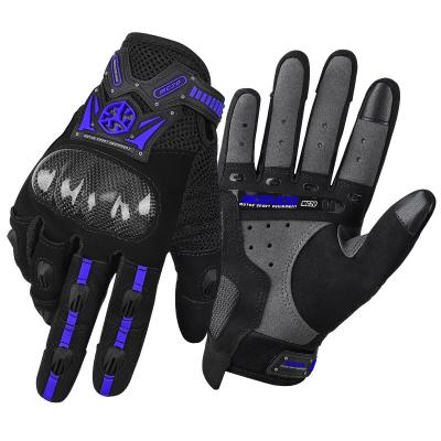 China Custom Full Rise Motorcycle Protector Finger Touch Screen Racing Anti-fall Bike Motorcycle Gloves for sale