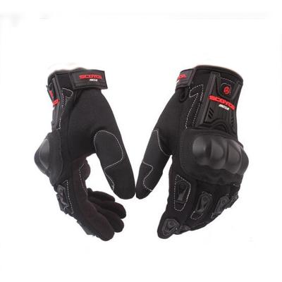 China Wholesale Motorcycle Protector Finger Long Winter Warm Riding Gloves Touch Screen Racing Motorcycle Gloves for sale