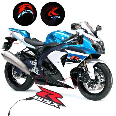 China Motorcycle DIY LED Light EL Cold Light Glowing Reflective Sticker For SUZUKI GSX-R GSXR 600/750/1000 K3 K4 K5 K6 K7 K8 K9 600CC-1000CC for sale