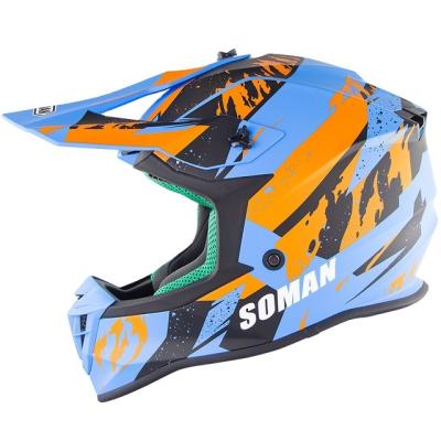 China High Quality Motorbike Protector Men Motorcycle Crossover Helmet EEC Approved Motocross Helmet Downhill Cool Dirt Bike Capecete For Mountain Bike for sale