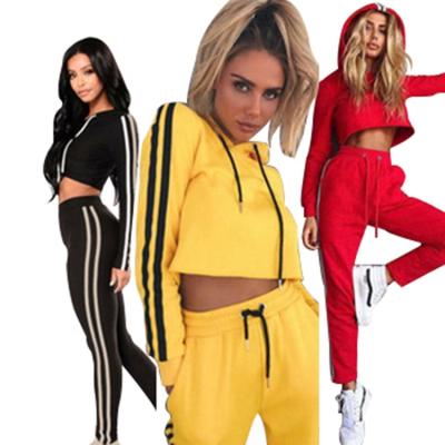 China OEM Anti-UV Women Fashion Comfortable Lady Plain Sportswear Tracksuit for sale