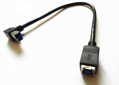 China Buntes winkliges USB-Kabel-Kupferlegierungs-Verbindungsstück-materielle schnelle Aufladungsgeschwindigkeit zu verkaufen