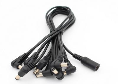 China 8 manierdaisy Chain AC DC Power Kabel Rechte hoek voor de Pedalen van Gitaargevolgen Te koop