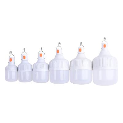 China Smart Outdoor Camping LED Word Emergency Charging Word Bulb Emergency Light Bulb Lamp LED Rechargeable Emergency Light for sale