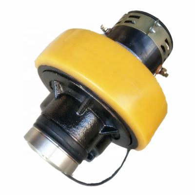 China Other Industrial Caster Wheel Swivel PU Heavy Duty Drive Wheel Assembly for sale