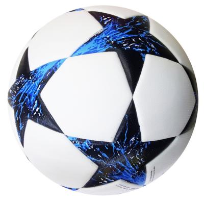 China 2022 Wholesale Leather Football Size 5 Outdoor/Indoor Team Sports PU Star Design Soccer Ball Game Football Soccer Ball Materials for sale