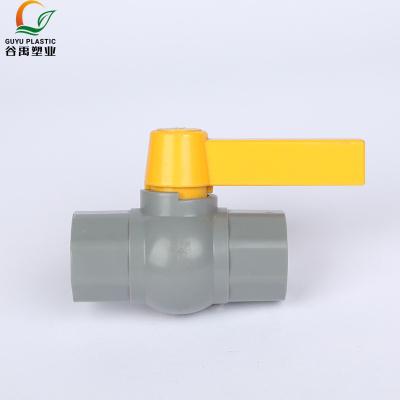 China PVC General Double Glue Union Plastic Ball Valve For Sale for sale