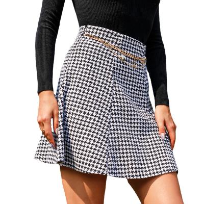 China High Waist Breathable Skirt Woven Woman Dresses And Skirts Mini Above Knee Length Sexy Club Short Women's Skirts for sale