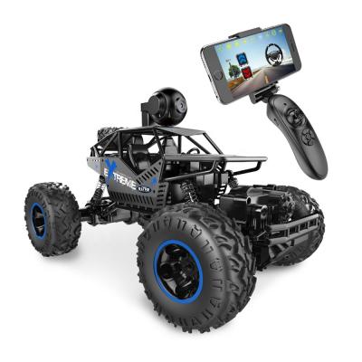 China Cool adult 1:16 4 wd 2.4G black high-speed black RC hobby design remote control car, remote control rc car with camera for sale