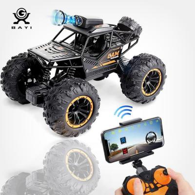 China Hot Selling 720p RC Hobby 2021 New Photography Rc Cars APP Wifi Transmission High Speed ​​Electric Rc Car Remote Climbing Car With Camera for sale