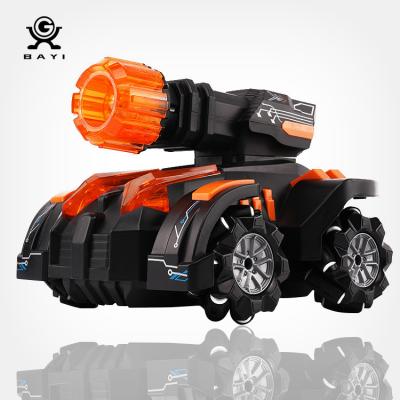 China RC Hobby 2.4G RC Car Drift Transverse Vehicle Battle Infrared Receiver Truck With Light Jet for sale