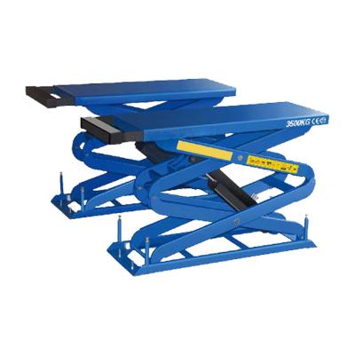 China High Quality Small Scissor Car Lift With 3500kg BOM / One-stop Service for sale