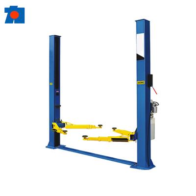 China 2 Post Base Plate For Garage Two Post Hydraulic Underground Vehicle Lift Dubai Small Car Lift 4000kg for sale