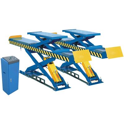 China 5.5T Big Shear Child And Mother Double Layer Alignment Lifter Car Four Wheel Lifter 5.5T for sale