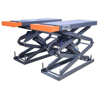 China Adopt Italy Technology to Design CX32 Automatic Equipment Lifts Scissor Lifts Vehicle Ramp Bridge Hydraulic Car Scissor Lifts for sale