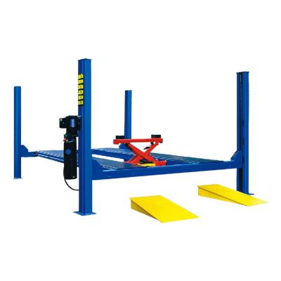 China Hotels Four-Post Lifter Hydraulic Car Lift Table Chair Hydraulic Car Lift for sale