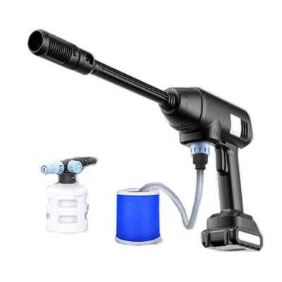 China 45bar 600W chargeable cordless/cordless car wash machine water jet gun for car wash for sale