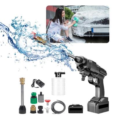 China China-chic new portable powerful high pressure lithium 24V lithium water jet foam gun cordless car seal for sale