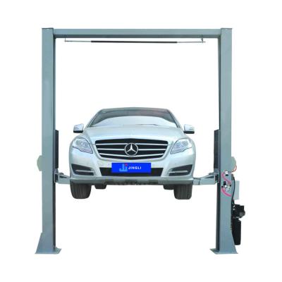 China Self-Clearing Hydraulic Two Floor 4 Ton Parking Garage 2post 7500kg Lift Car 2 Post Workshop Equipment for sale