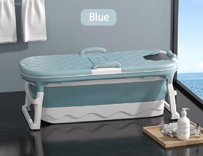 China DP-1001 Daisy Adult Bath Tub Household Bathtub Free Collapsible Plastic Thicken Portable Whole Body Bathing Barrel Home for sale