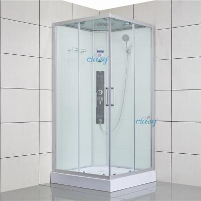 China Factory direct sale new design modern corner box cheap shower suites with acrylic tray for sale