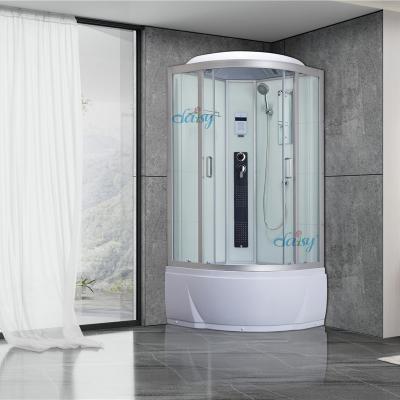 China 2021 Supplier New Modern Luxury Large Spa Baths Modern Mobility Wet Minimalist Shower Room With Tub for sale