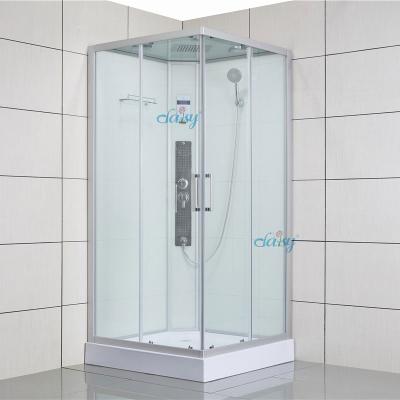 China 2019 Hot Selling Modern Luxury European ABS Tray Sector Stylish Wet Roms with a Bath Steamer and Shower Enclosures for sale