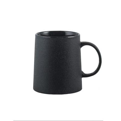 China Custom Wholesale Modern Nordic Luxury Ceramic Mug Coffee Porcelain Tea Cup Black Coffee Mug for sale