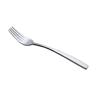 China Hot Sale Viable Unique Design Mirror Polish Elegant Flatware Set Stainless Steel Cutlery Dinner Fork for sale