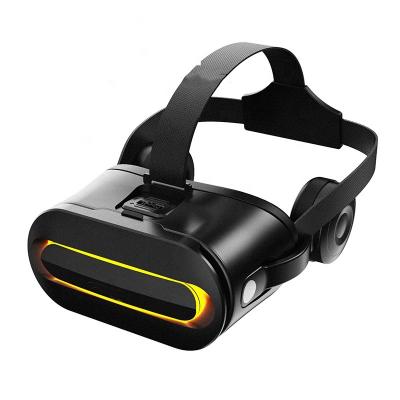 China Install the latest Metaverse 3d aspheric lenses vr headset device with earphone game vr headset for phone for sale