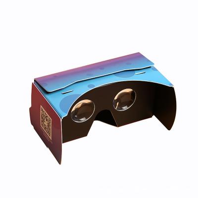 China Promotional DIY Metaverse Phone Kids OEM VR Cardboard 3D Glasses for sale