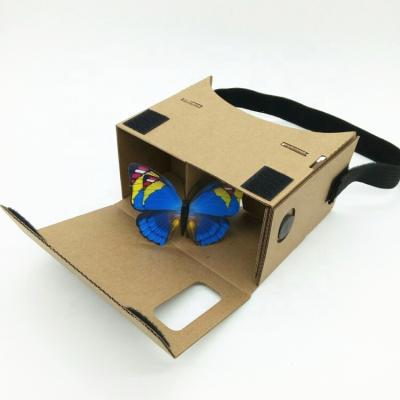 China Durable custom gift paper vr virtual reality 3d glass vr cardboard for sale