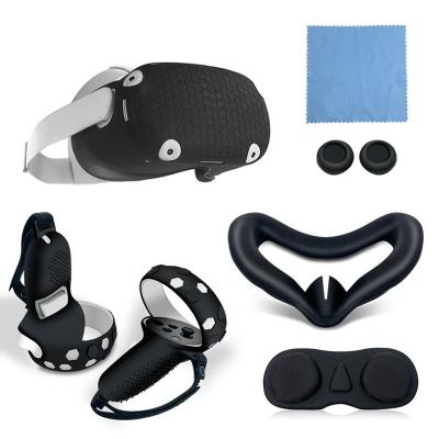 China 3D Movie/3D Games Low Price Silicone Cover Device Shell Case Vr Watching Accessory For Research 2 VR Headset for sale