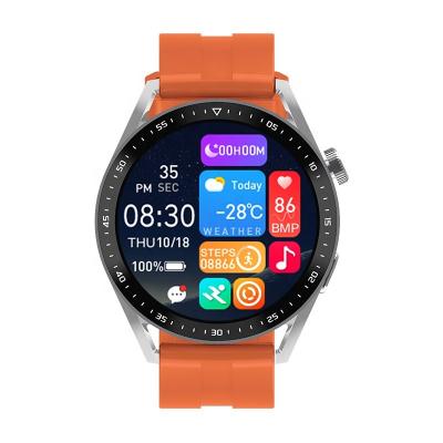 China New BT touch screen 2022 call full face touch NFC wrist strap smartwatch custom sdk fitness wrist tracker smart round fancy smart watch for sale