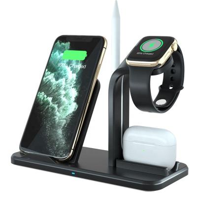 China High Speed ​​Phone Wireless Charger Stand Most Popular Magnetic Charger Wireless Holder Detachable 3 in 1 Foldable Wireless Charger for sale