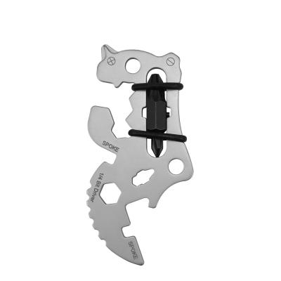 China Multifunctional 18 in 1 Multifunction Tools Key Chain Pocket Multi Tool for Bike for sale