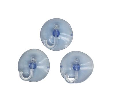 China Bathroom Viable Wall Kitchen Good Quality Vacuum Wall Hanging Transparent Suction Cup Hook for sale