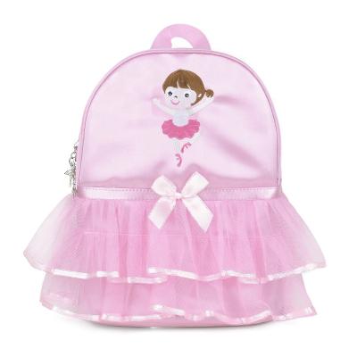 China R3033 girls embroidery dance waterproof silk garment bag personalized cute pink custom dance bags for girls sports garment dance bag for sale