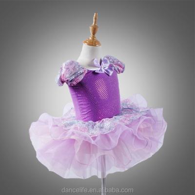 China DL013 Western Dresses Flower Glitter Stage Performance Costumes Girls Dance Costumes for sale