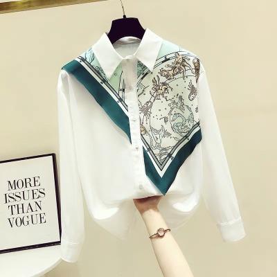 China Anti-pilling new fashion blouses 2022 high quality plus size women's blouses casual blouse for women for sale